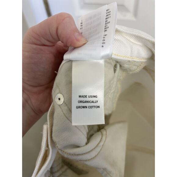 Citizens of Humanity White Charlotte Crop Denim Jeans Size 27 Button Fly - Picture 12 of 12